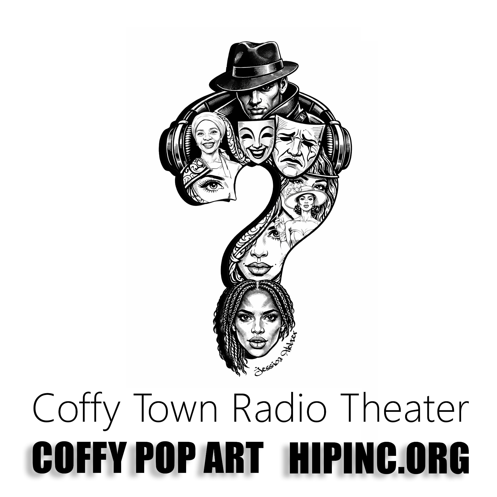Coffy Town Radio Theater logo
