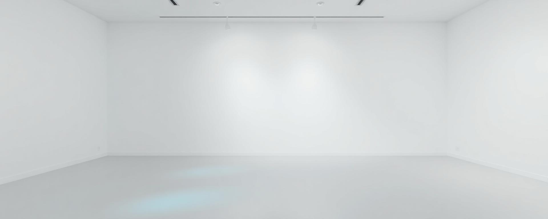 Art Gallery — ethereal white studio with soft diffused light
