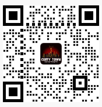 QR code to download the Coffy Town Radio Theater Podcast